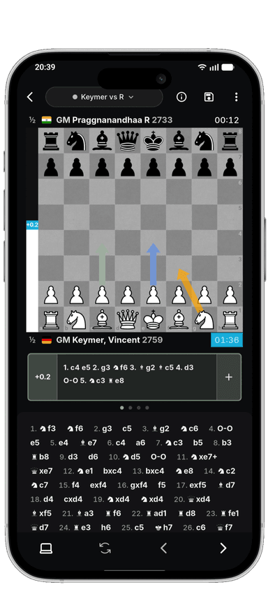 Watch games unfold